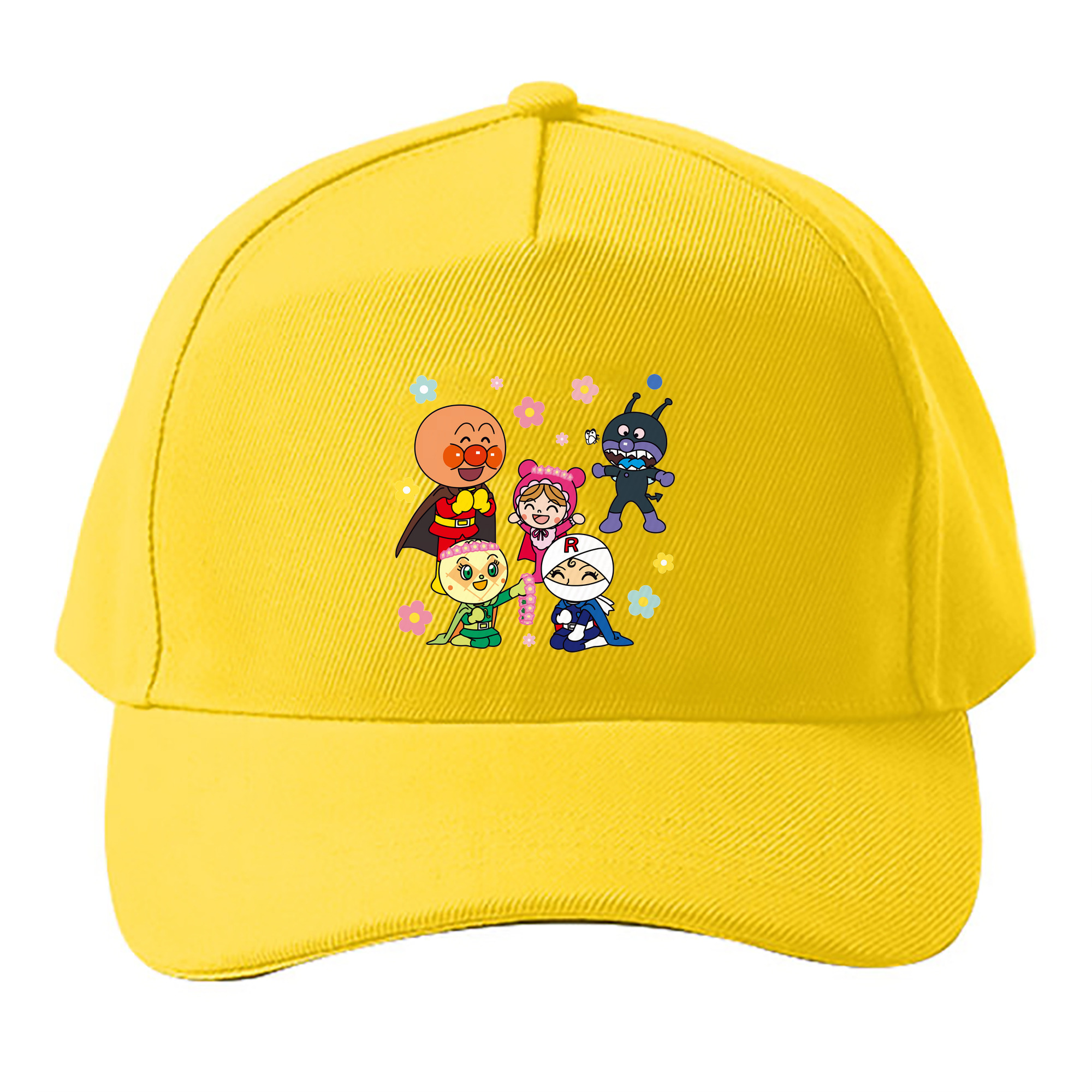 （画像用） アンパンマン Anpanman ベースボールキャップ 綿100％ 男女兼用 帽子 スポーツ